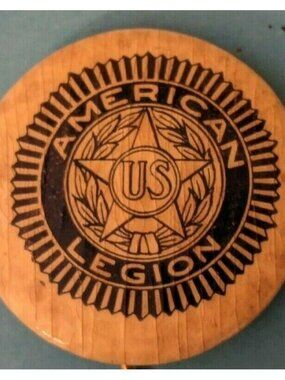 VINTAGE 1918-1938 ANNIVERSARY ARMISTICE DAY AMERICAN LEGION Pinback Celluloid